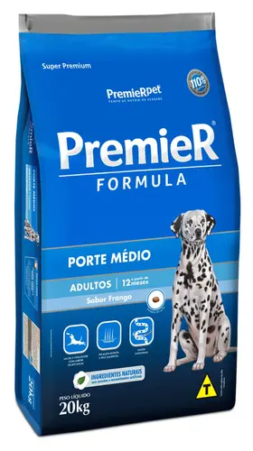 PREMIER RAÇAS MÉDIAS ADULTO
