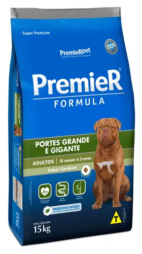 PREMIER RAÇAS GRANDES ADULTO CORDEIRO