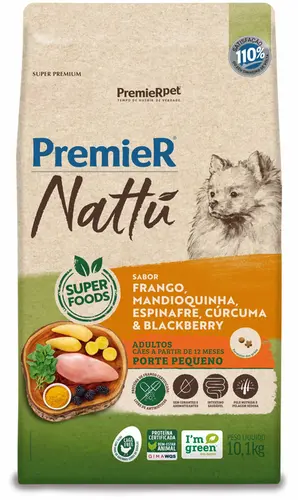 PREMIER NATTU RAÇAS PEQUENAS ADULTO MANDIOQUINHA