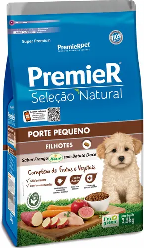 PREMIER SELEÇÃO NATURAL BATATA DOCE RAÇAS PEQUENAS FILHOTE