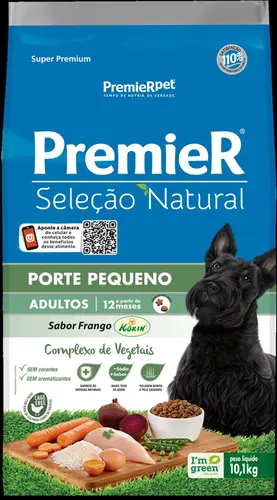 PREMIER SELEÇÃO NATURAL RAÇAS PEQUENAS ADULTO