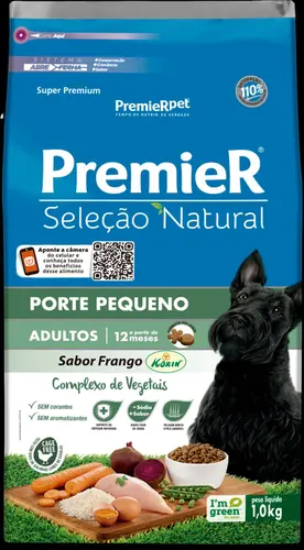 PREMIER SELEÇÃO NATURAL RAÇAS PEQUENAS ADULTO