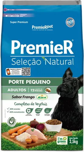 PREMIER SELEÇÃO NATURAL RAÇAS PEQUENAS ADULTO