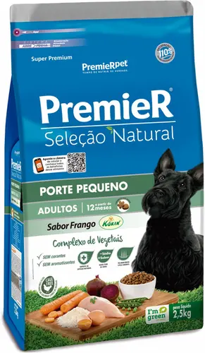 PREMIER SELEÇÃO NATURAL RAÇAS PEQUENAS ADULTO