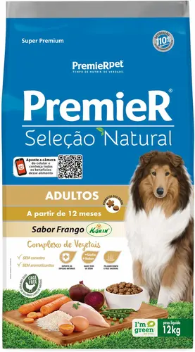 PREMIER SELEÇÃO NATURAL RAÇAS GRANDES ADULTO