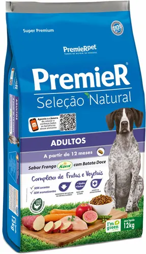 PREMIER SELEÇÃO NATURAL BATATA DOCE ADULTO