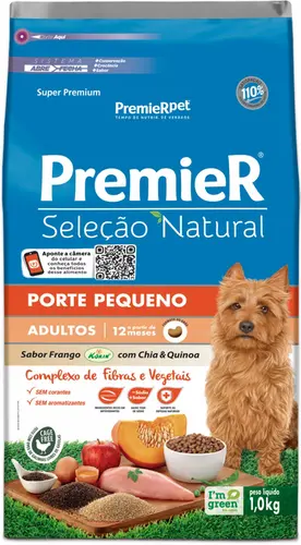 PREMIER SELEÇÃO NATURAL CHIA & QUINOA RAÇAS PEQUENAS