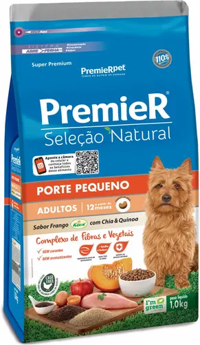 PREMIER SELEÇÃO NATURAL CHIA & QUINOA RAÇAS PEQUENAS
