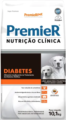PREMIER NUTRIÇÃO CLINICA DIABETICOS MED/GRD PORTE