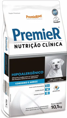 PREMIER NUTRIÇÃO CLINICA HIPO CORDEIRO MED/GRD PORTE