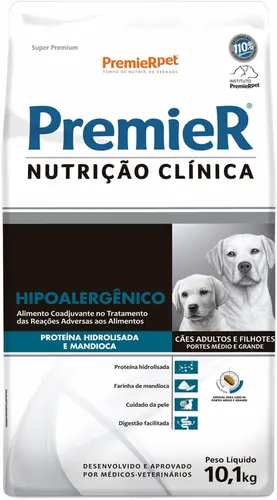 PREMIER NUTRIÇÃO CLINICA HIPO PROT HIDRO MED/GRD PORTE