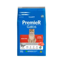 PREMIER GATOS SALMÃO ADULTO 7,5KG