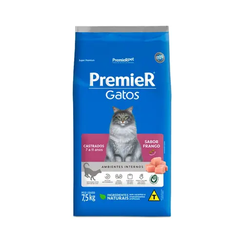 PREMIER GATOS CASTRADOS 7 A 11 ANOS