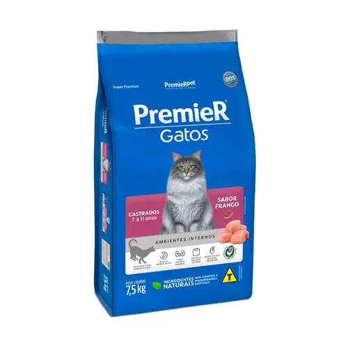 PREMIER GATOS CASTRADOS 7 A 11 ANOS