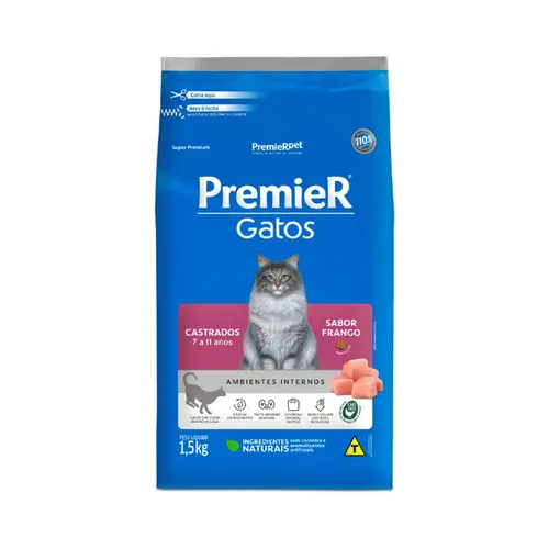 PREMIER GATOS CASTRADOS 7 A 11 ANOS