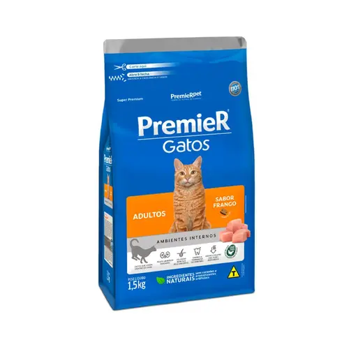 PREMIER GATOS FRANGO ADULTO