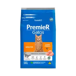 PREMIER GATOS FRANGO ADULTO 500G