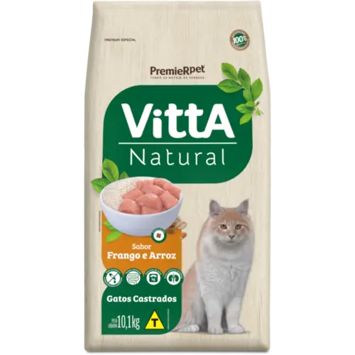 VITTA NATURAL GATOS CASTRADOS FRANGO