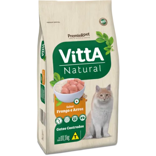 VITTA NATURAL GATOS CASTRADOS FRANGO