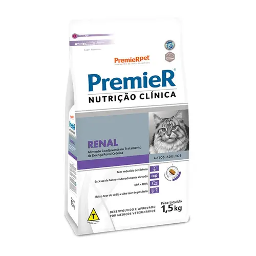 PREMIER NUTRICAO CLINICA GATOS RENAL 500G