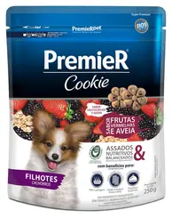 PREMIER COOKIE FRUTAS VERMELHAS FILHOTES 250G