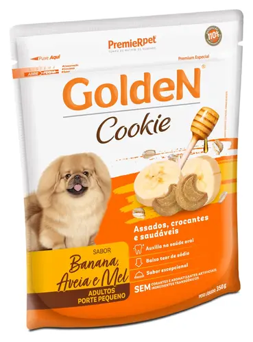 GOLDEN COOKIE BANANA AVEIA & MEL 350G