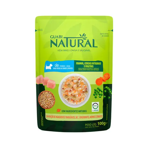 GUABI NATURAL SACHÊ FRANGO E CEREAIS