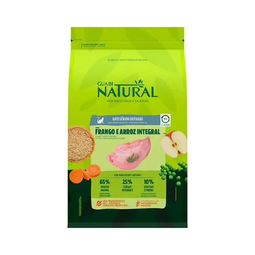 GUABI NATURAL GATO SENIOR CASTRADO