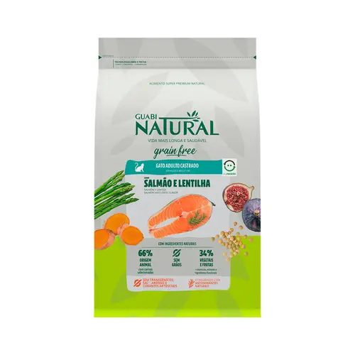 GUABI NATURAL GF GATO CASTRADO SALMÃO