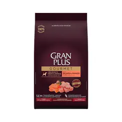 GRAN PLUS GOURMET SALMÃO ADULTO 10,1KG