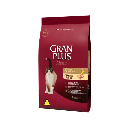GRAN PLUS GATO SENIOR CASTRADO 10,1KG