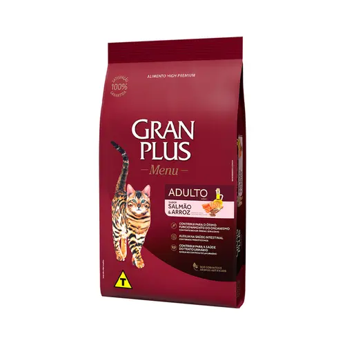 GRAN PLUS GATO SALMÃO 10,1KG