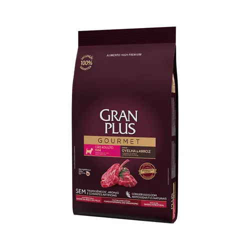 GRAN PLUS GOURMET MINI OVELHA ADULTO 10,1KG