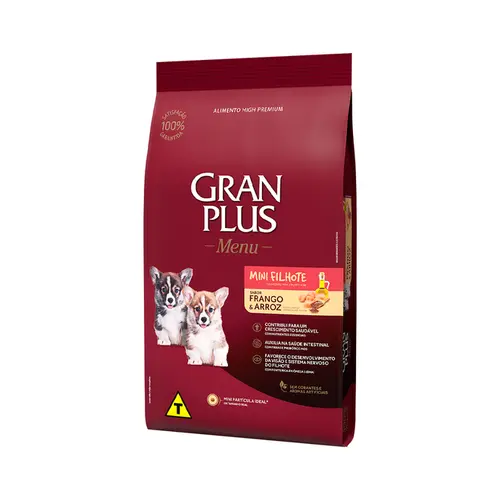 GRAN PLUS FRANGO MINIBITS FILHOTES 10,1KG