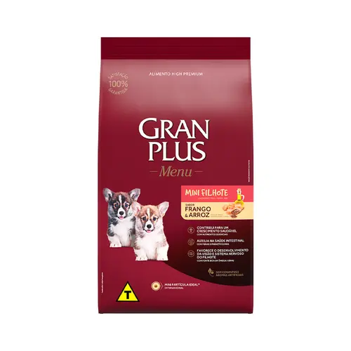 GRAN PLUS FRANGO MINIBITS FILHOTES