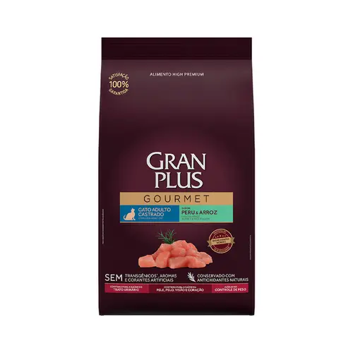 GRAN PLUS GOURMET GATO CASTRADO PERU