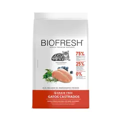 BIOFRESH GATOS FRANGO CASTRADO 1,5KG