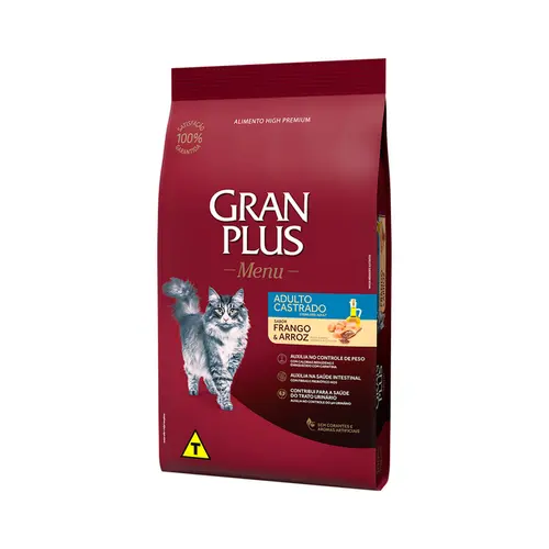 GRAN PLUS GATO FRANGO CASTRADO