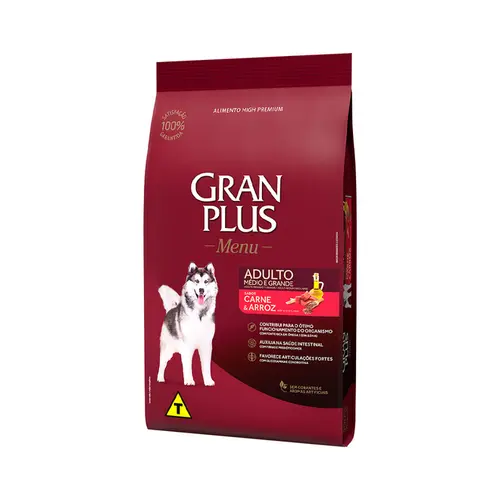 GRAN PLUS CARNE ADULTO 15KG