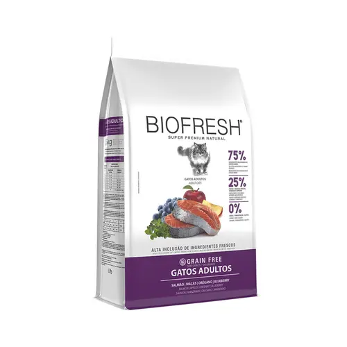BIOFRESH GATOS SALMÃO ADULTO 1,5KG