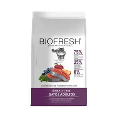 BIOFRESH GATOS SALMÃO ADULTO 1,5KG