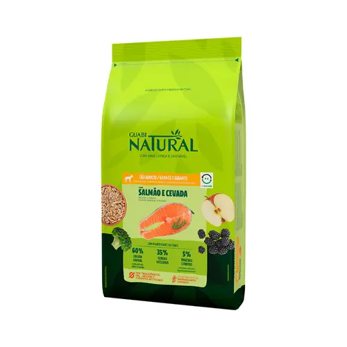 GUABI NATURAL GG ADULTO SALMÃO 12KG