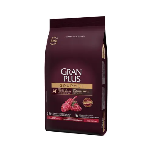 GRAN PLUS GOURMET OVELHA ADULTO