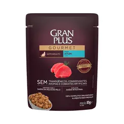 GRAN PLUS SACHÊ GATO GOURMET ATUM 85G