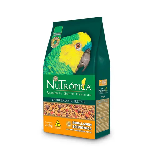 NUTROPICA PAPAGAIO C/ FRUTAS