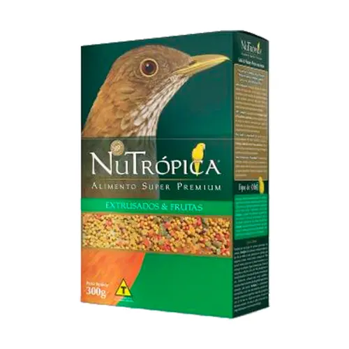 NUTROPICA SABIA E PASSARO PRETO