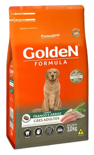 GOLDEN FRANGO ADULTO 3KG