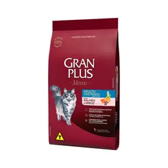 GRAN PLUS GATO SALMÃO CASTRADO 3KG
