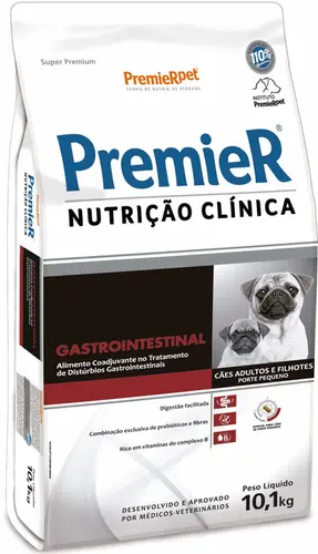 PREMIER NUTRIÇÃO CLINICA GASTROINTESTINAL PEQ PORTE