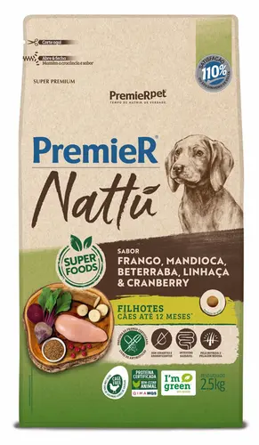 PREMIER NATTU FILHOTES MANDIOCA